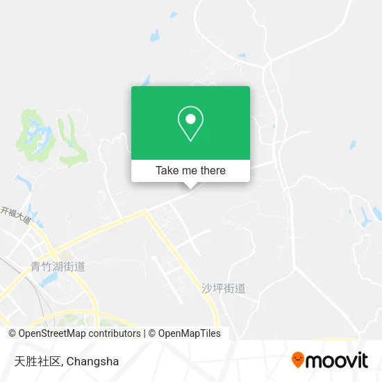 天胜社区 map