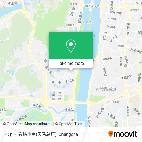 合作社碳烤小串(天马总店) map