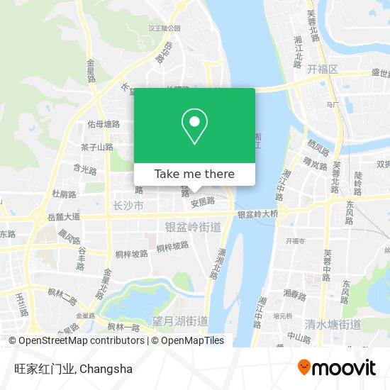 旺家红门业 map