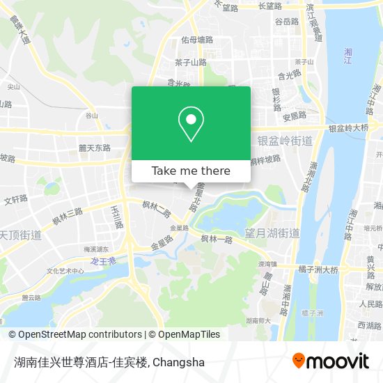 湖南佳兴世尊酒店-佳宾楼 map