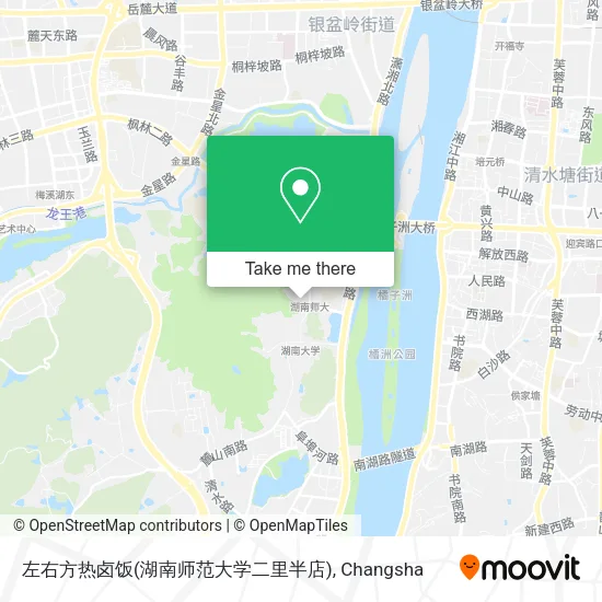 左右方热卤饭(湖南师范大学二里半店) map