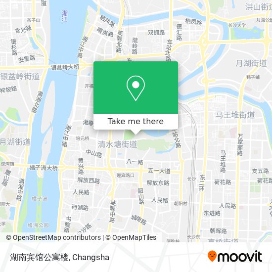 湖南宾馆公寓楼 map