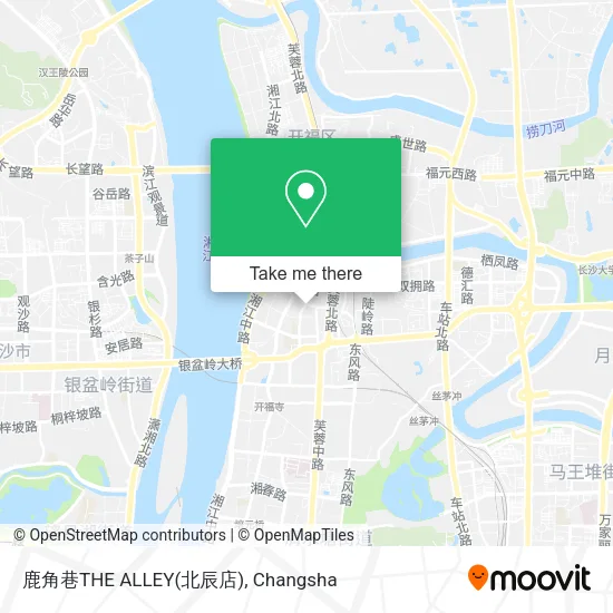 鹿角巷THE ALLEY(北辰店) map