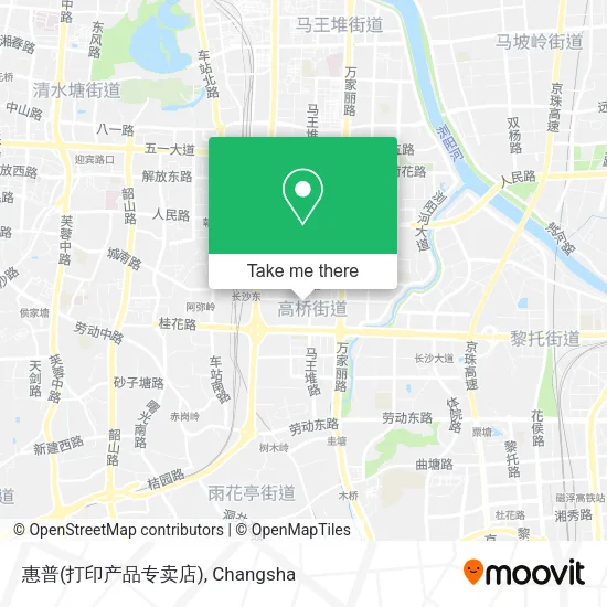 惠普(打印产品专卖店) map
