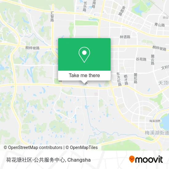 荷花塘社区-公共服务中心 map