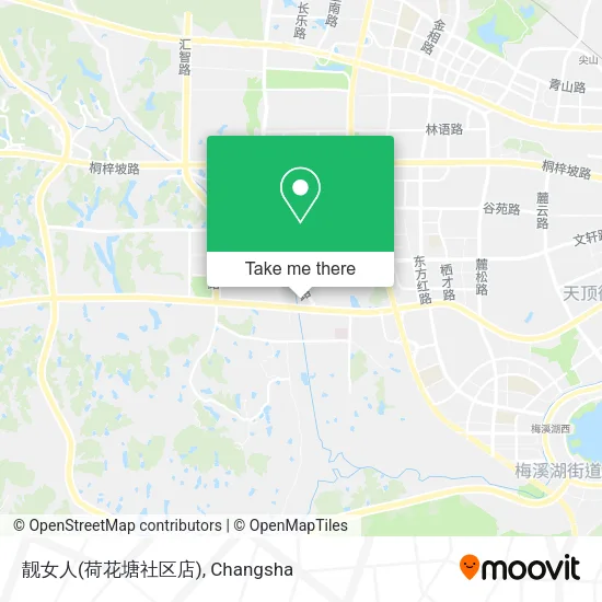 靓女人(荷花塘社区店) map