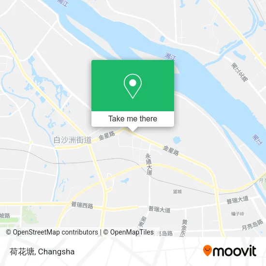 荷花塘 map