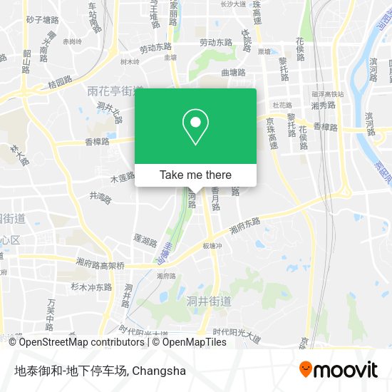 地泰御和-地下停车场 map