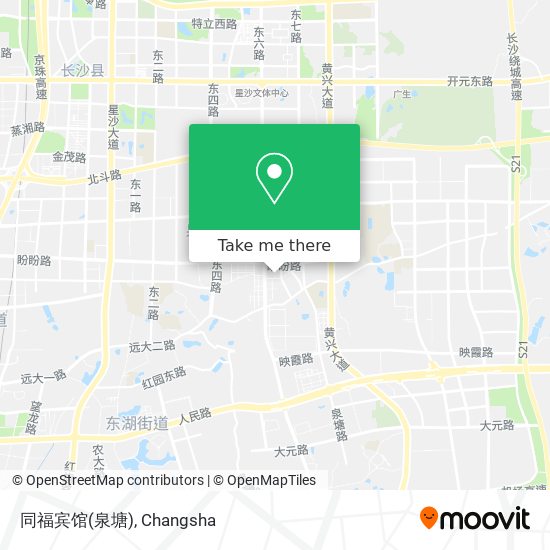 同福宾馆(泉塘) map