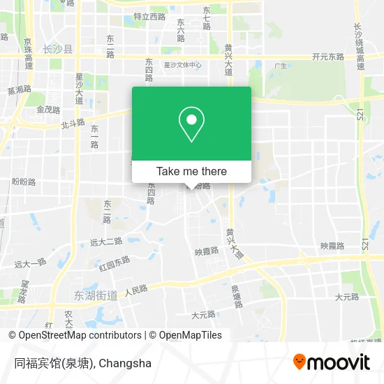 同福宾馆(泉塘) map