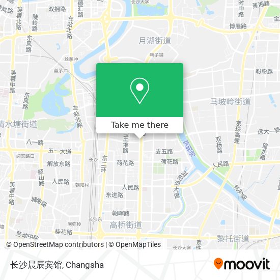 长沙晨辰宾馆 map