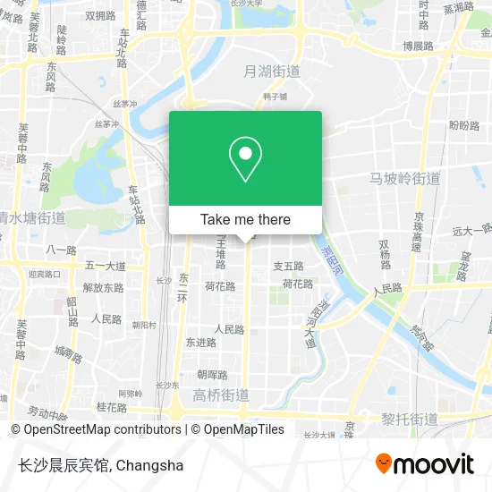 长沙晨辰宾馆 map