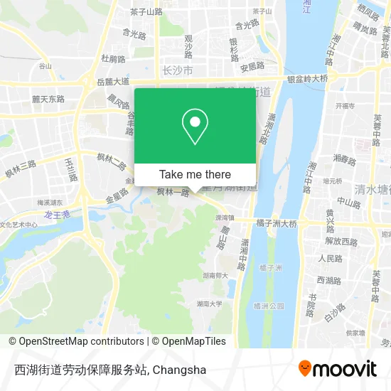 西湖街道劳动保障服务站 map