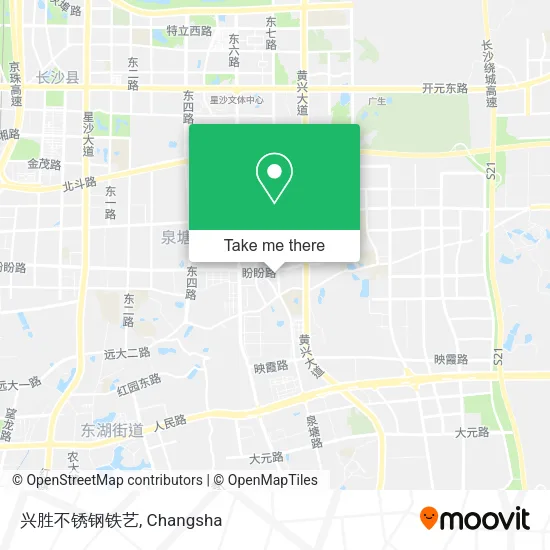 兴胜不锈钢铁艺 map