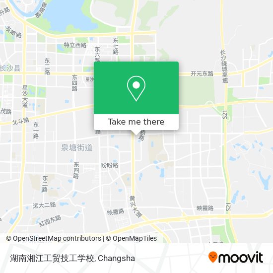 湖南湘江工贸技工学校 map