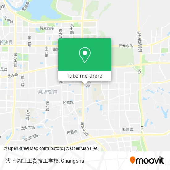 湖南湘江工贸技工学校 map