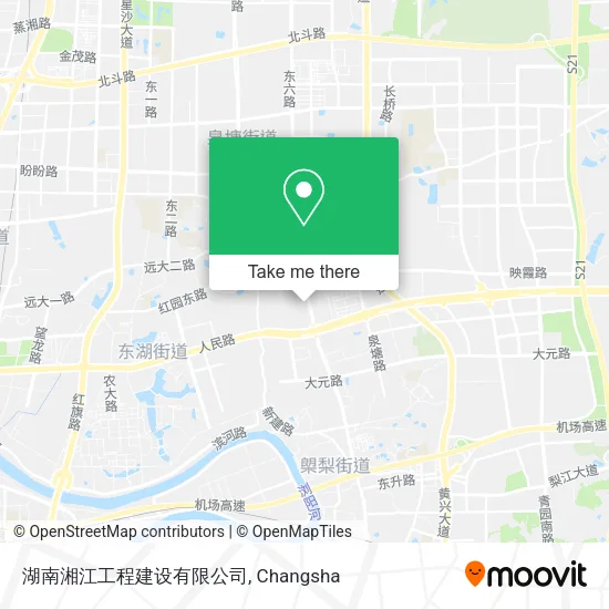 湖南湘江工程建设有限公司 map