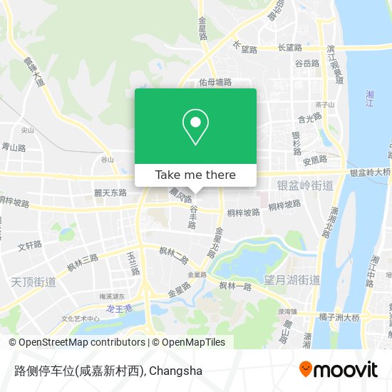 路侧停车位(咸嘉新村西) map