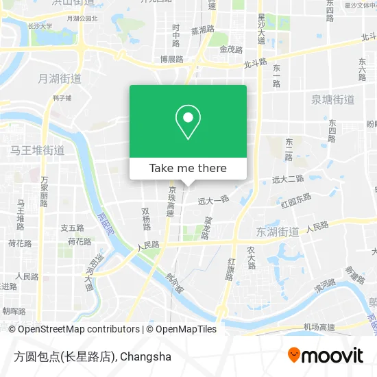 方圆包点(长星路店) map