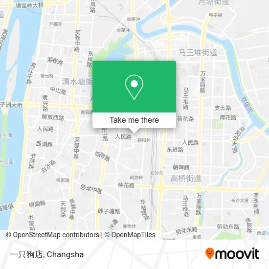 一只狗店 map