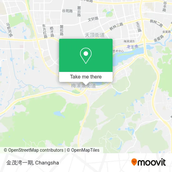 金茂湾一期 map