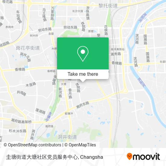 圭塘街道大塘社区党员服务中心 map