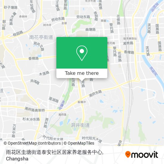 雨花区圭塘街道泰安社区居家养老服务中心 map