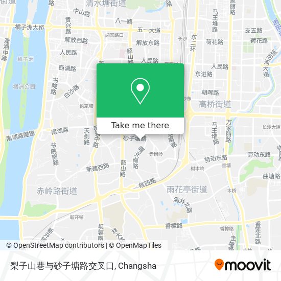 梨子山巷与砂子塘路交叉口 map