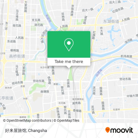 好来屋旅馆 map