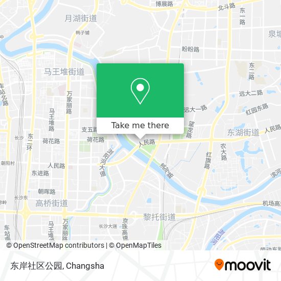 东岸社区公园 map