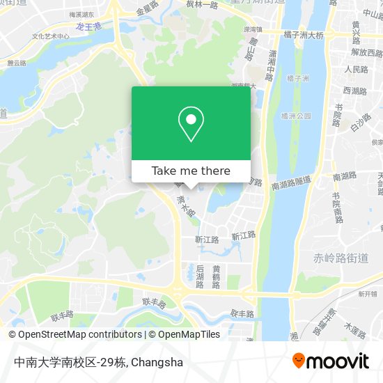 中南大学南校区-29栋 map