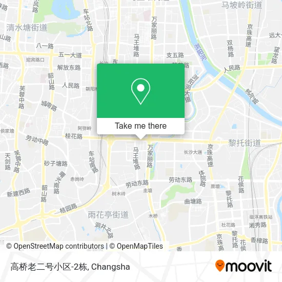高桥老二号小区-2栋 map