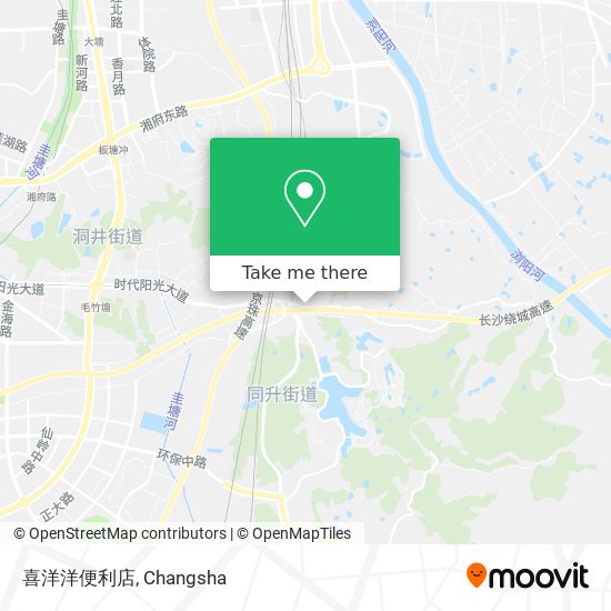 喜洋洋便利店 map