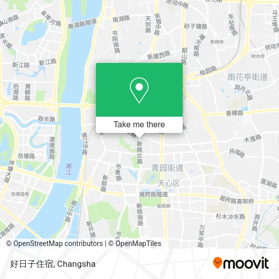 好日子住宿 map
