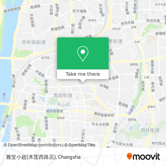 雅堂小超(木莲西路店) map