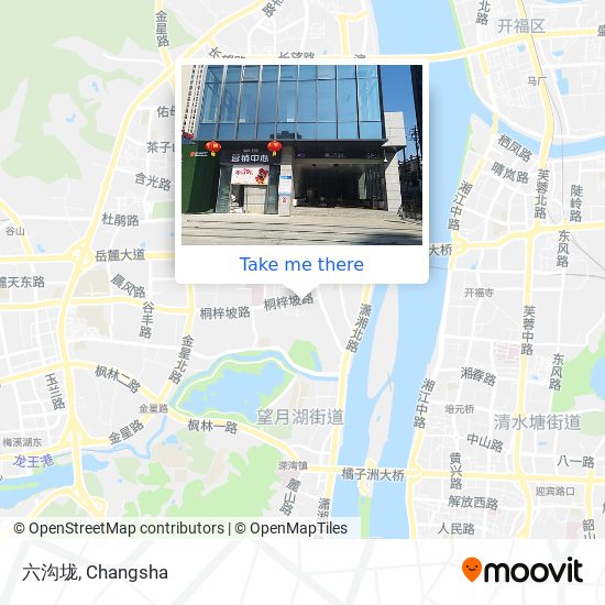 六沟垅 map