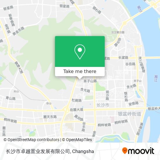 长沙市卓越置业发展有限公司 map