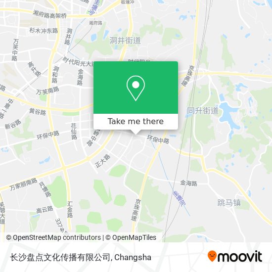 长沙盘点文化传播有限公司 map