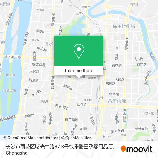 长沙市雨花区曙光中路37-3号快乐酷巴孕婴用品店 map