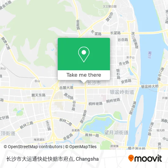 长沙市大运通快处快赔市府点 map