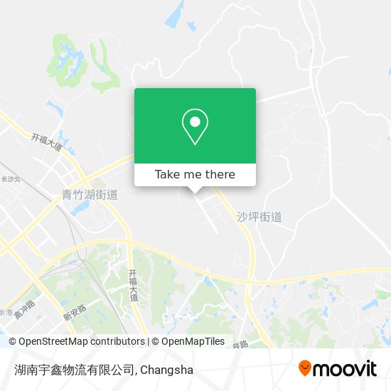 湖南宇鑫物流有限公司 map