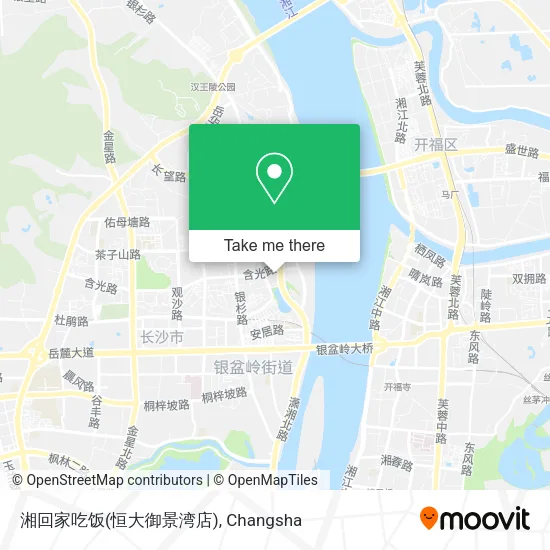 湘回家吃饭(恒大御景湾店) map