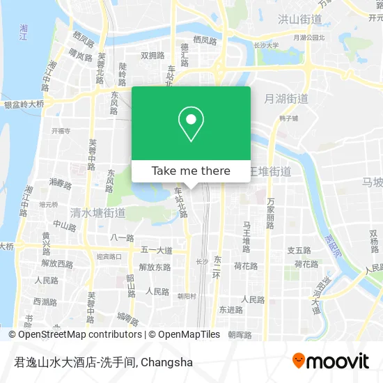 君逸山水大酒店-洗手间 map