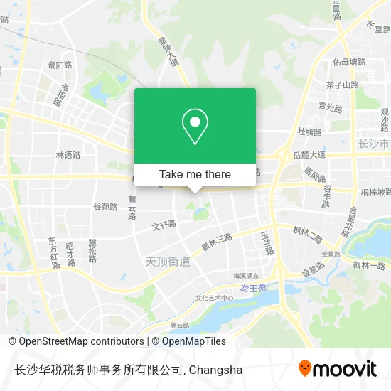 长沙华税税务师事务所有限公司 map