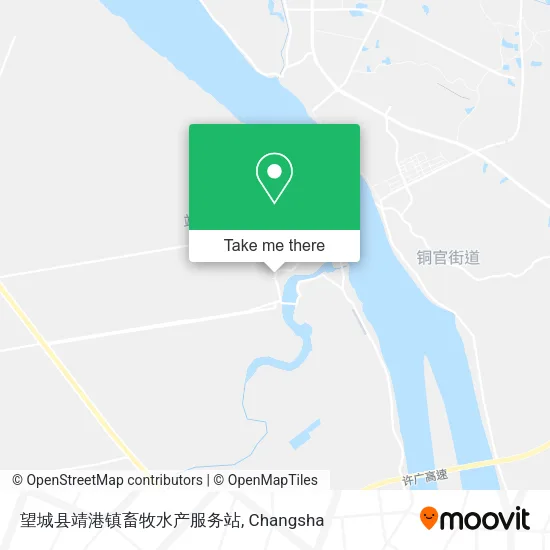 望城县靖港镇畜牧水产服务站 map