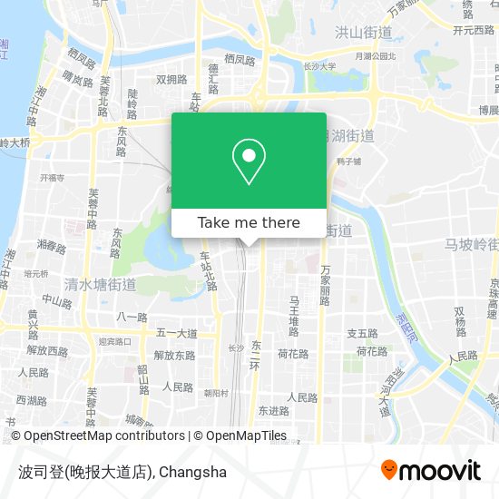 波司登(晚报大道店) map