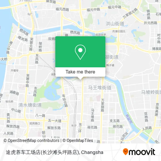 途虎养车工场店(长沙滩头坪路店) map