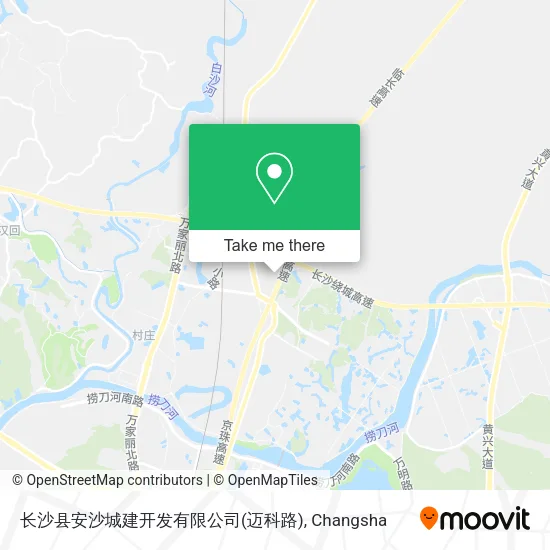 长沙县安沙城建开发有限公司(迈科路) map