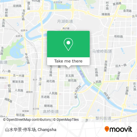 山水华景-停车场 map