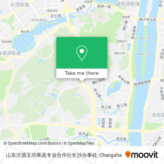 山东沂源玉功果蔬专业合作社长沙办事处 map
